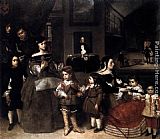 Juan Bautista Martinez del Mazo The Artist's Family painting